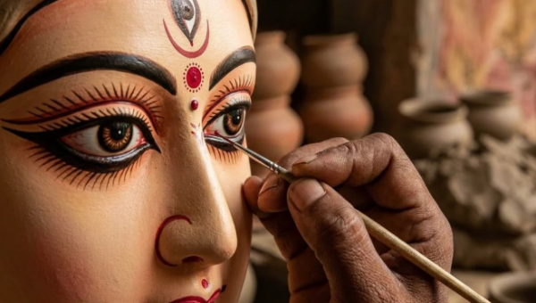 মহালয়া উদযাপিত : শুরু হলো দুর্গাপূজার ক্ষণগণনা