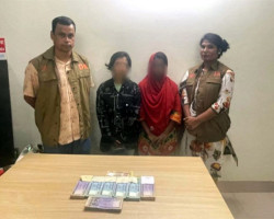 হবিগঞ্জে জাল নোটসহ চক্রের দুই তরুণী গ্রেফতার