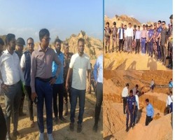 শাহ আরেফিন টিলায় ডিসি সারওয়ারের অভিযান
