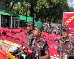 সিলেট সীমান্তে কোটি টাকার চোরাই মালামাল জব্দ
