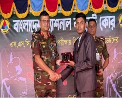 ময়নামতি রেজিমেন্টে বিএনসিসির জিপিএ-৫ প্রাপ্ত ক্যাডেটদের সংবর্ধনা
