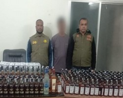 সিলেটে ২৯১ বোতল &lsquo;বিদেশি মদ&rsquo; জব্দ, আটক এক