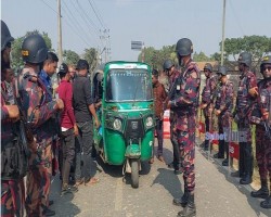 সুনামগঞ্জে বিজিবির ড্রোন নজরদারি : ভোটের মাঠে প্রযুক্তির ছোঁয়া