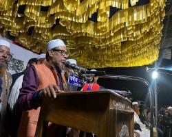 &lsquo;নির্বাচনী শেষ সমাবেশে আবেগাপ্লুত দাড়িপাল্লার প্রার্থী জয়নাল আবেদীন&rsquo;