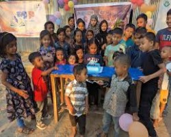 তাহিরপুরে ৫ হাজার সুবিধাবঞ্চিত শিশুর জন্মদিন পালন