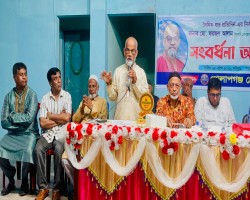 সাংবাদিক ফয়সল আলমকে সংবর্ধনা দিল গোলাপগঞ্জ প্রেসক্লাব