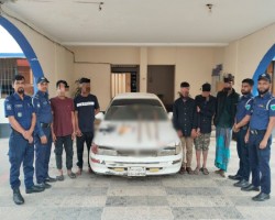 মৌলভীবাজারে ডা কা তির প্রস্তুতিকালে গ্রে প্তা র ৫