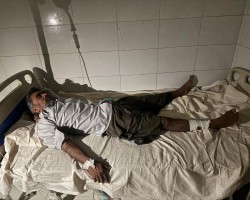 ধর্মপাশায় কোর্ট প্রাঙ্গণ থেকে ইজারাদারকে তুলে নিয়ে মারধর