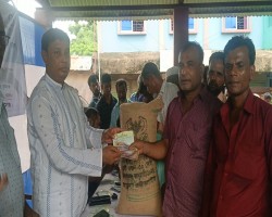 দোয়ারাবাজারে ৩ মাসের মানবিক সহায়তা কার্যক্রম সম্পন্ন