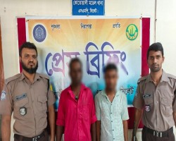 সিলেটে সিএনজিতে যাত্রীর ৩ লাখ টাকা চুরি, সংঘবদ্ধ চক্রের দুই সদস্য গ্রেপ্তার