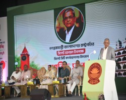 গণতন্ত্র পেয়েছি, গণতন্ত্রকে রক্ষা করা এখন সবচেয়ে বড় দায়িত্ব- সিলেটে রাষ্ট্রপতি